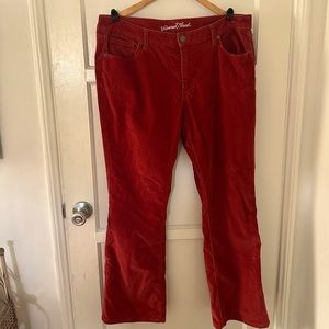 ✨3/$10✨ Rust orange corduroy flares